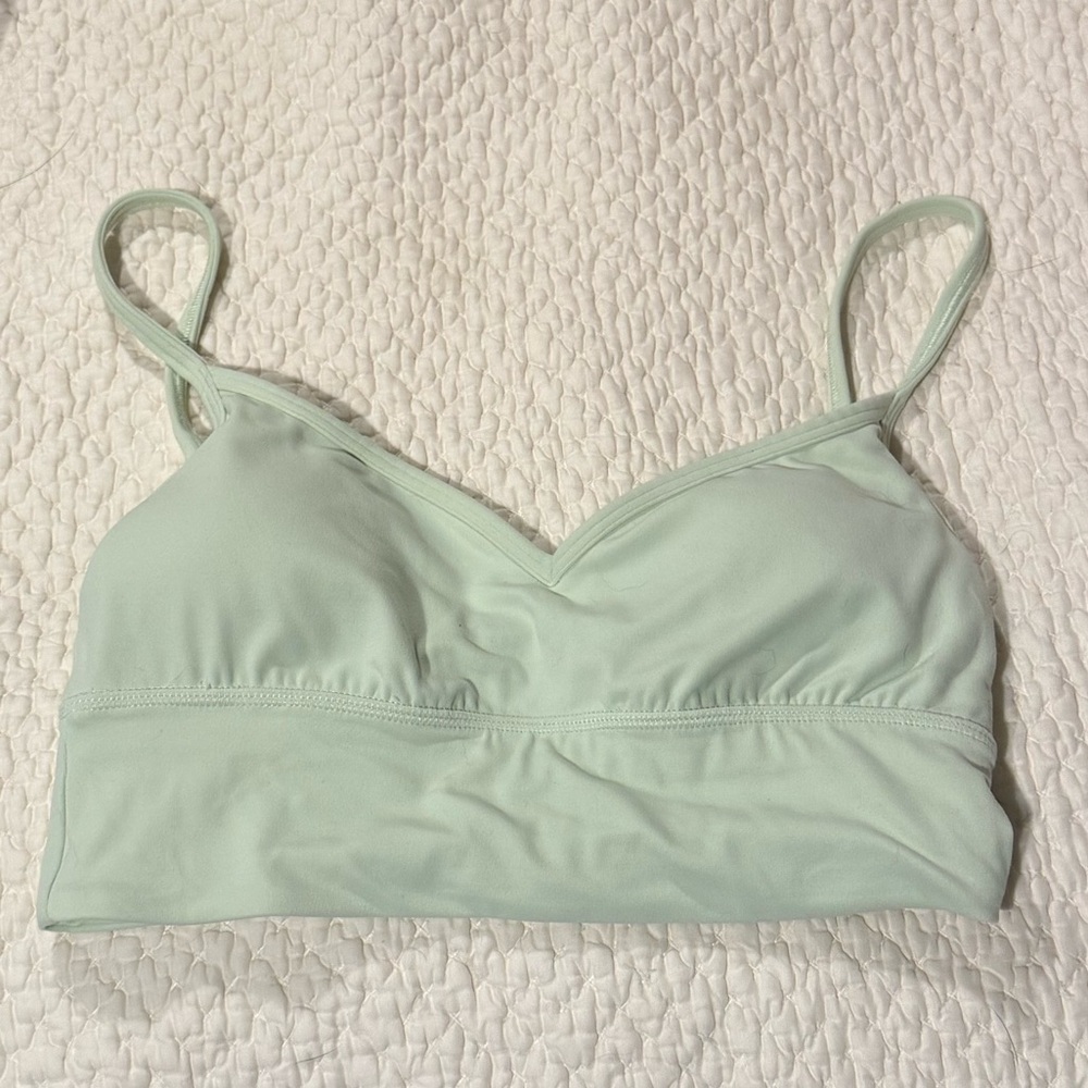 New Lululemon Align Sweetheart Bra *Light Support, A/B Cup
Kohlrabi Green-size 6